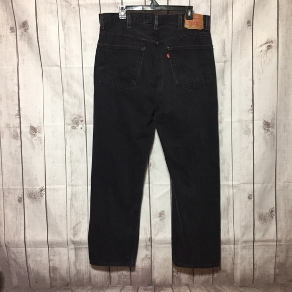 levis 550 mens jeans black
